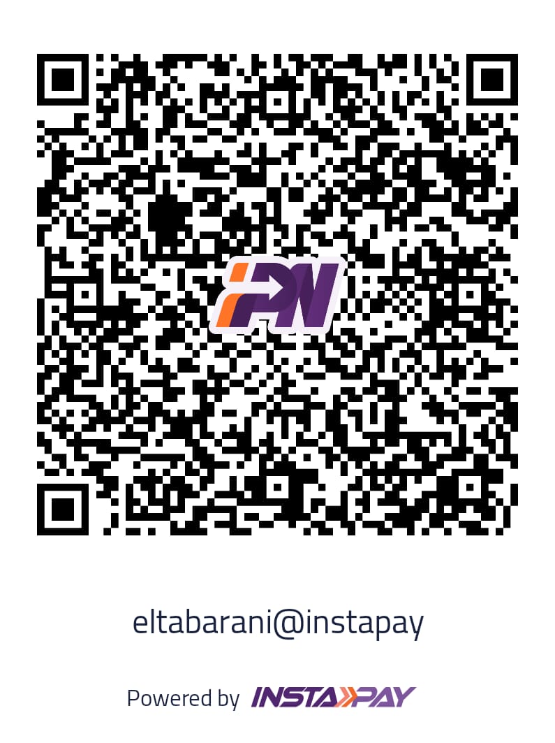 QR Code لحساب InstaPay - eltabarani@instapay